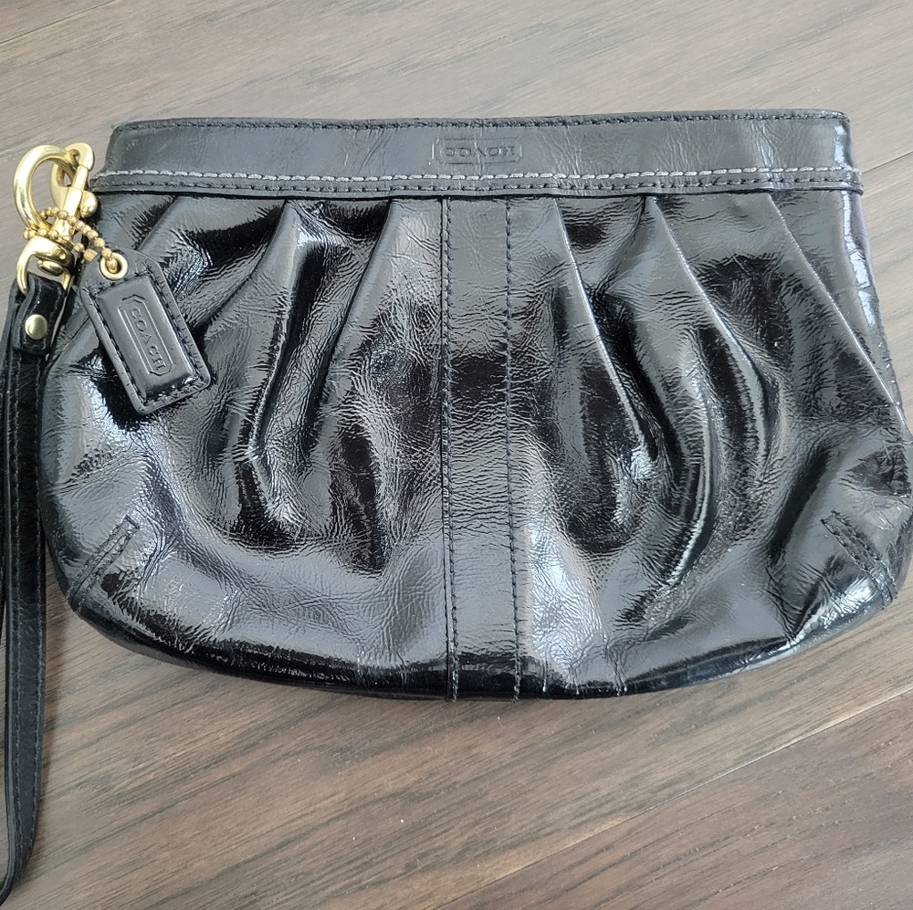 Coach Patent Leather Wristlet